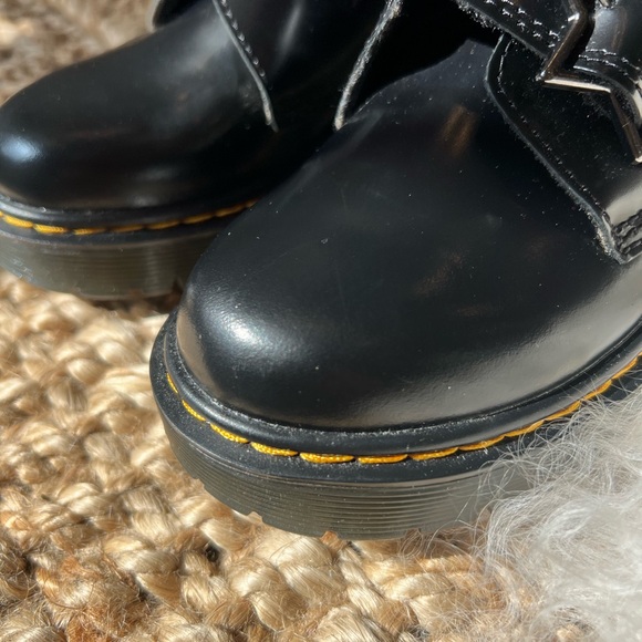 Dr. Martens Black Leather Combat Boots - Picture 11 of 11